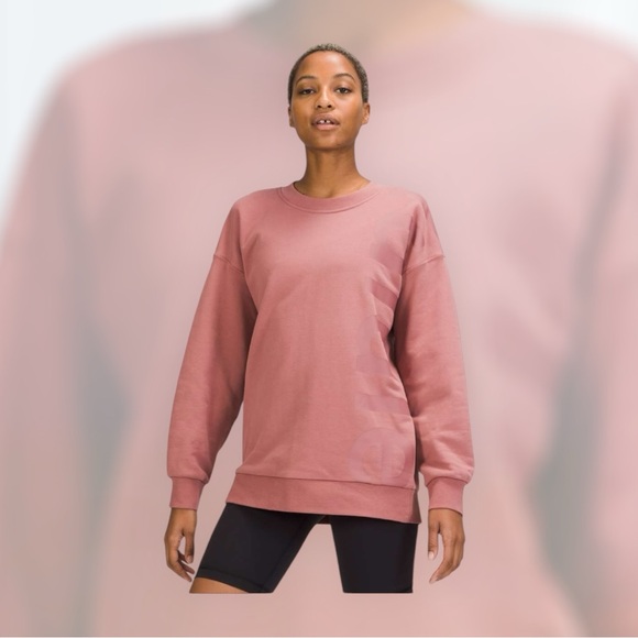 lululemon athletica Tops - Lululemon Perfectly Oversized Crew
* Logo
Spiced Chai
